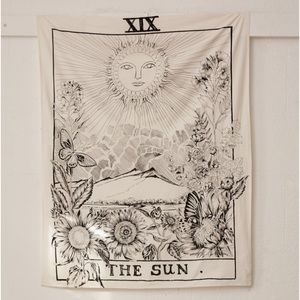 Tarot card tapestry
